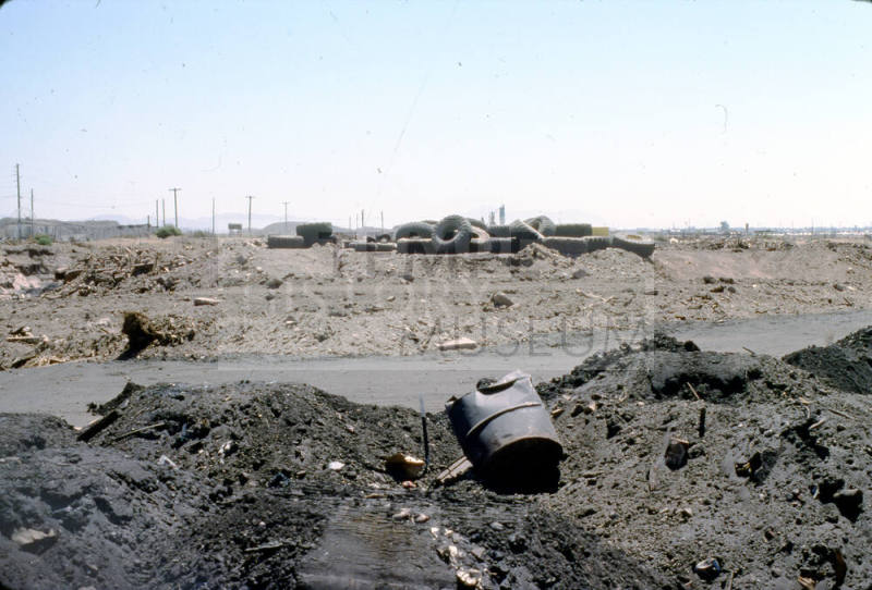 Trash and Old Tires, Salt River bed