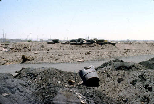 Trash and Old Tires, Salt River bed
