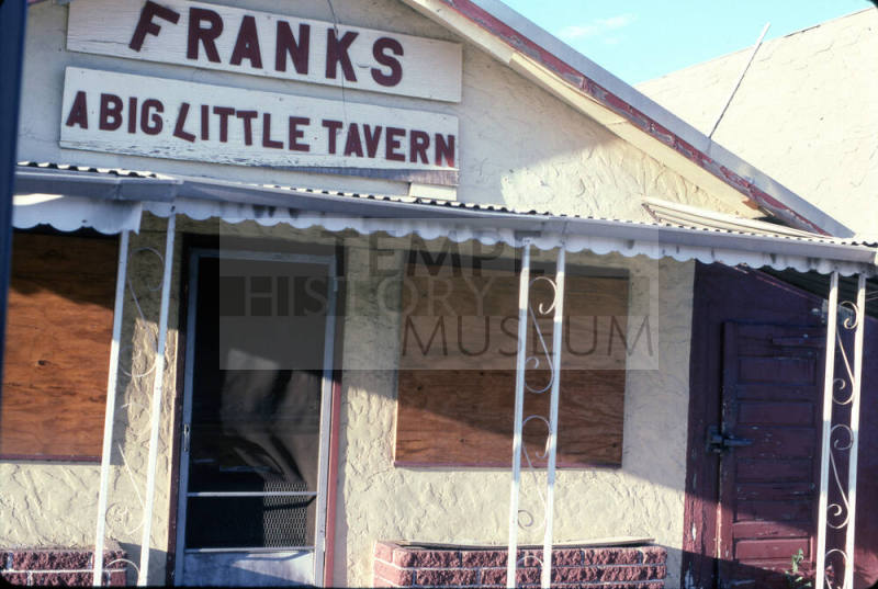Franks A Big Little Tavern, 921 E. Apache Boulevard
