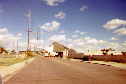 Hayden Butte and mill