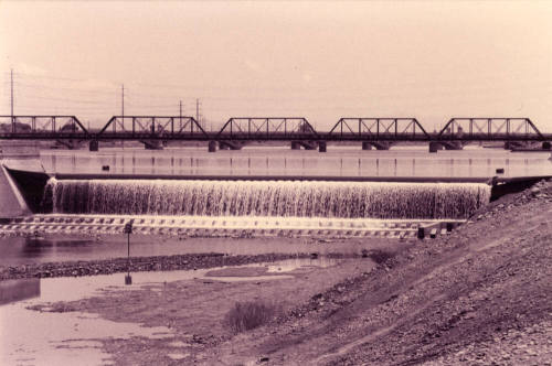 Tempe Town Lake rubber dam
