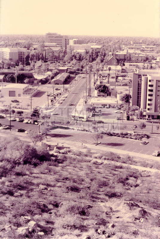 View of Tempe from Tempe Butte