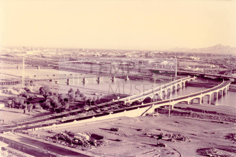 Tempe Town Lake from Hayden Butte