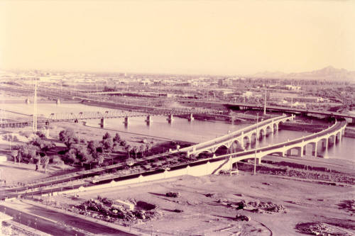 Tempe Town Lake from Hayden Butte