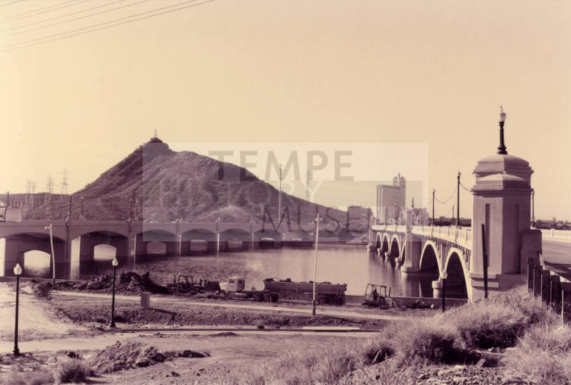 Tempe Butte and Town Lake Bridges