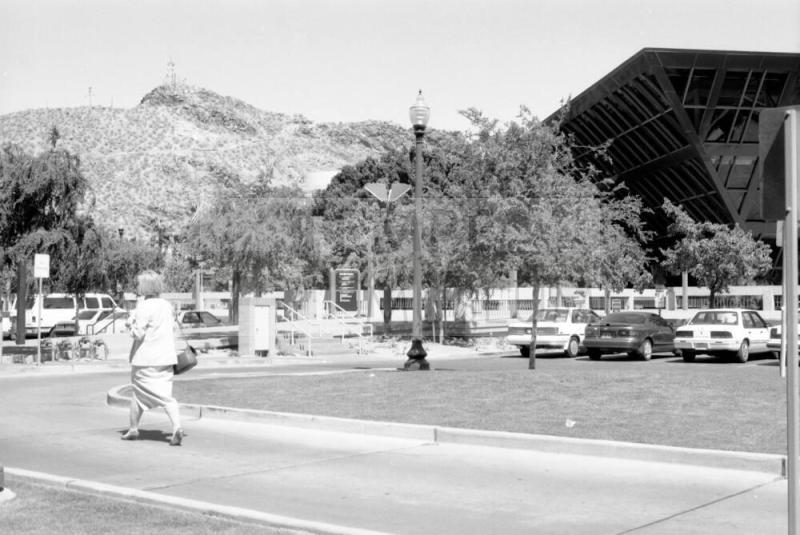 Tempe Butte and Tempe City Hall