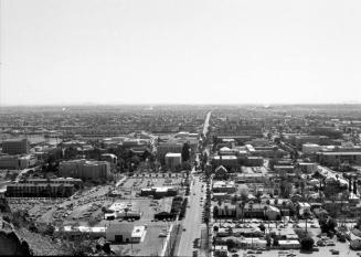 Arizona State University south from Tempe Butte