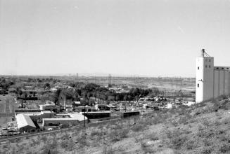 Downtown Tempe and Hayden Flour Mill from Tempe Butte