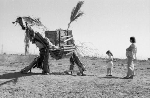 Junk Sculpture along McClintock Drive