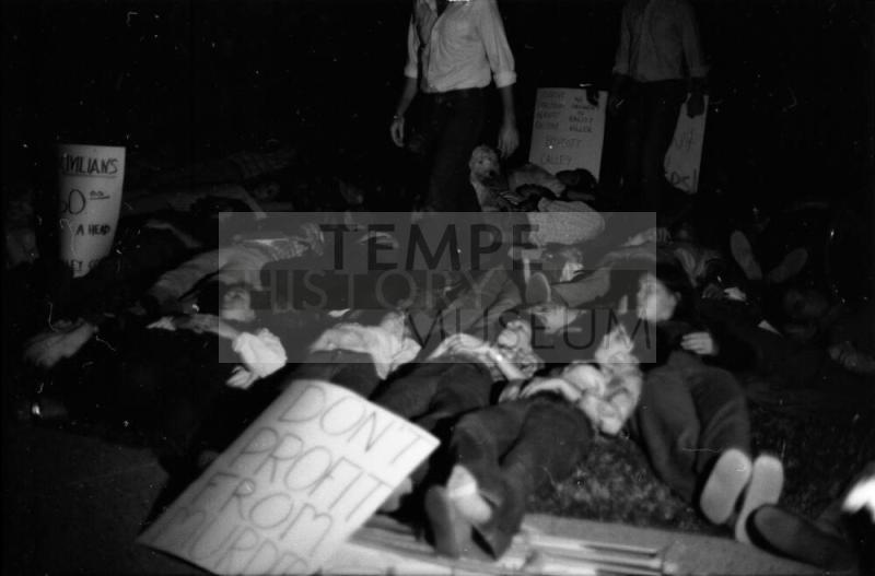 William Calley Demonstration at Arizona State University