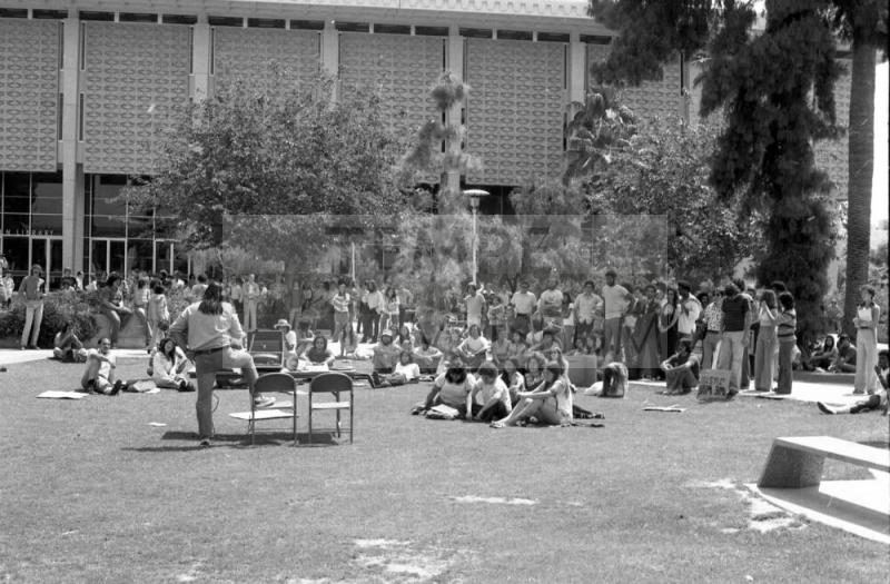 Chicanos Demonstration at Arizona State University