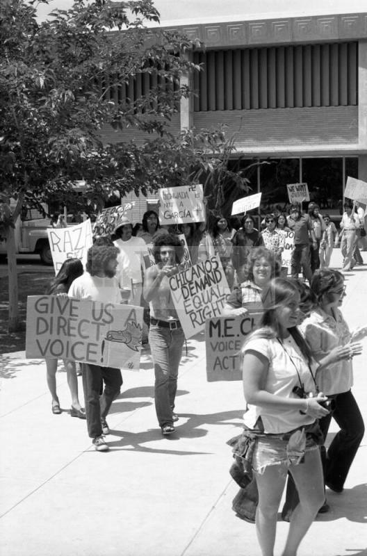 Chicanos Demonstration at Arizona State University