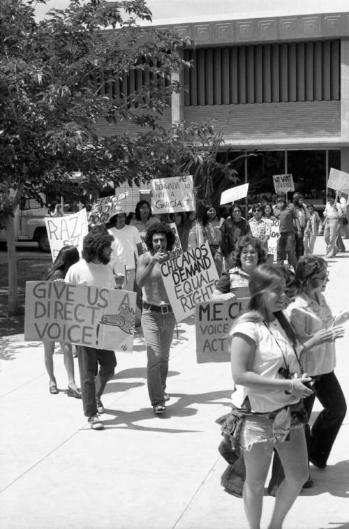 Chicanos Demonstration at Arizona State University