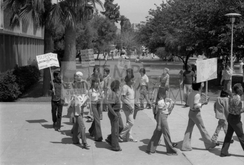 Chicanos Demonstration at Arizona State University