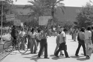 Chicanos Demonstration at Arizona State University