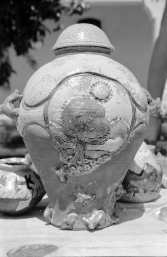 Matt Thomas Booth at the Hayden's Ferry Arts & Crafts Fair in Spring 1974