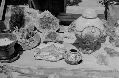 Matt Thomas Booth at the Hayden's Ferry Arts & Crafts Fair in Spring 1974