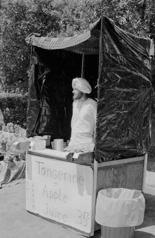 Booth at the Hayden's Ferry Arts & Crafts Fair in Spring 1974