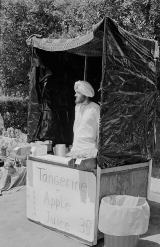 Booth at the Hayden's Ferry Arts & Crafts Fair in Spring 1974