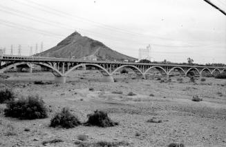 Ash Avenue Bridge and Tempe Butte