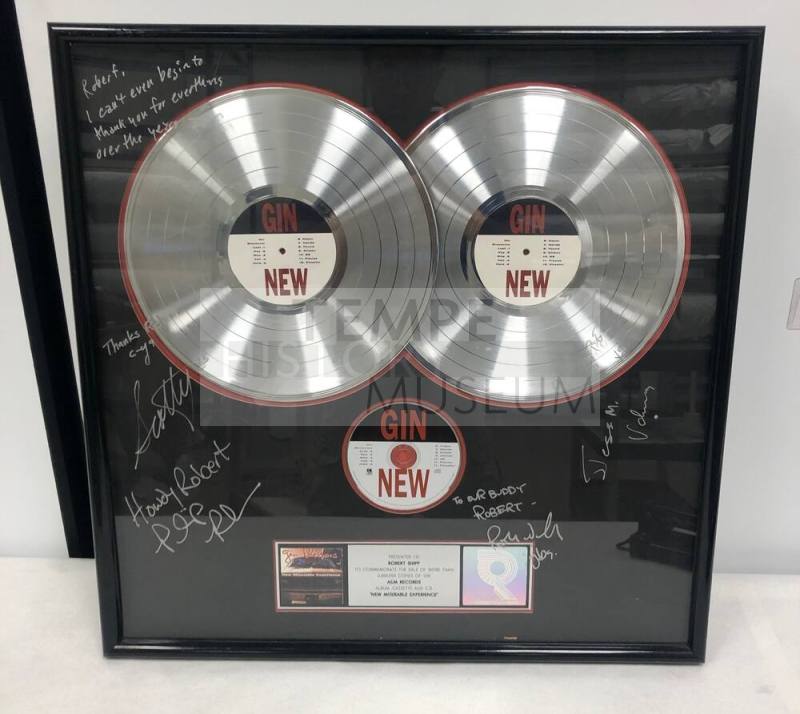 Gin Blossoms Double Platinum Award