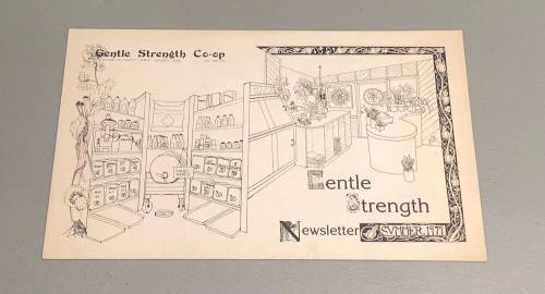 Gentle Strength Co-op Newsletter, Summer 1979
