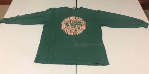 Gentle Strength Cooperative Green Long Sleeve T-Shirt