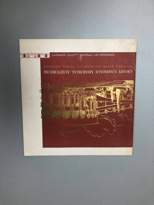 Grady Gammage Memorial Auditorium Program