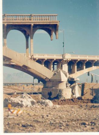 Ash Avenue Bridge demolition