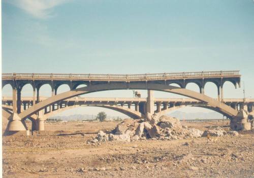 Ash Avenue Bridge demolition