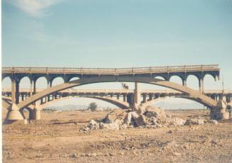 Ash Avenue Bridge demolition