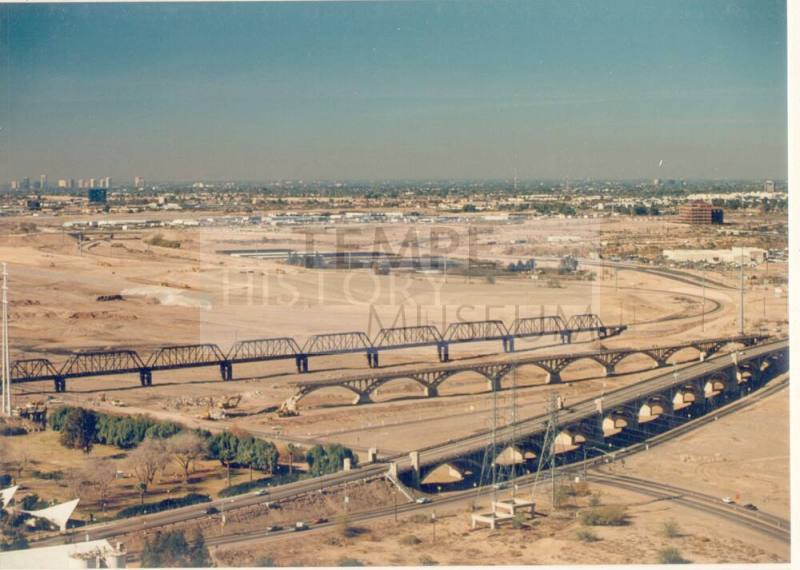 Ash Avenue Bridge demolition