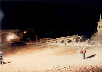 Ash Avenue Bridge demolition