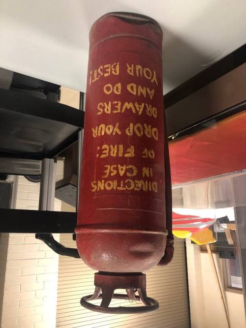 Minder Binders Fire Extinguisher