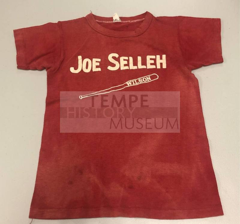 Red Joe Selleh Baseball Shirt