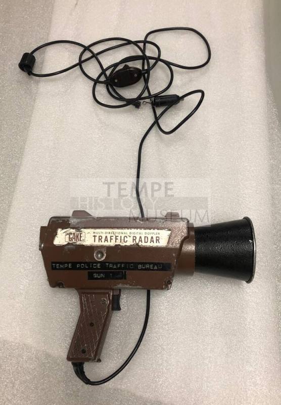 Tempe Police Traffic Control Radar Gun