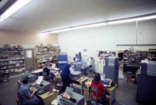 Tempe Daily News Staff Workroom