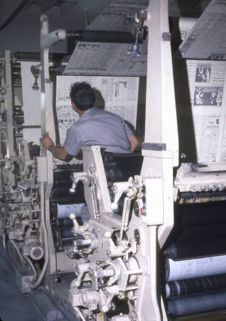 Tempe Daily News Print Room