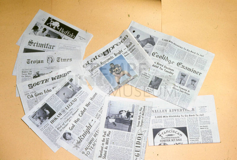Collection of Local Newspapers Collected by Tempe Daily News