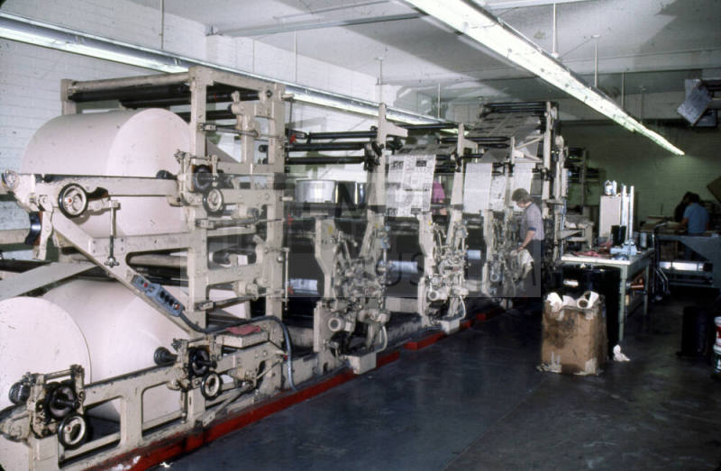 Tempe Daily News Print Room