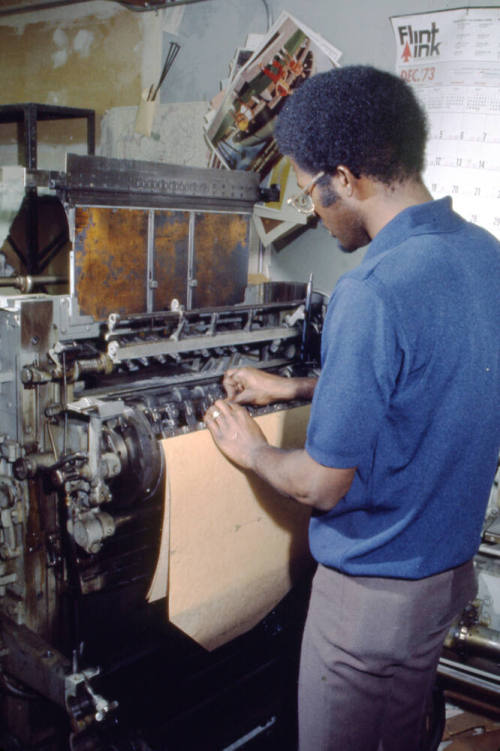Tempe Daily News Print Room