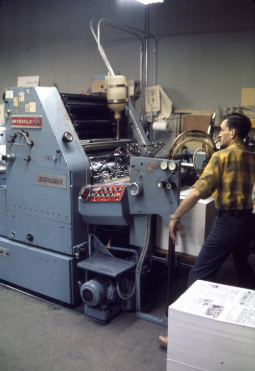 Tempe Daily News Print Room