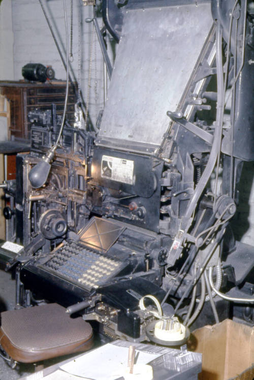 Tempe Daily News Print Machinery