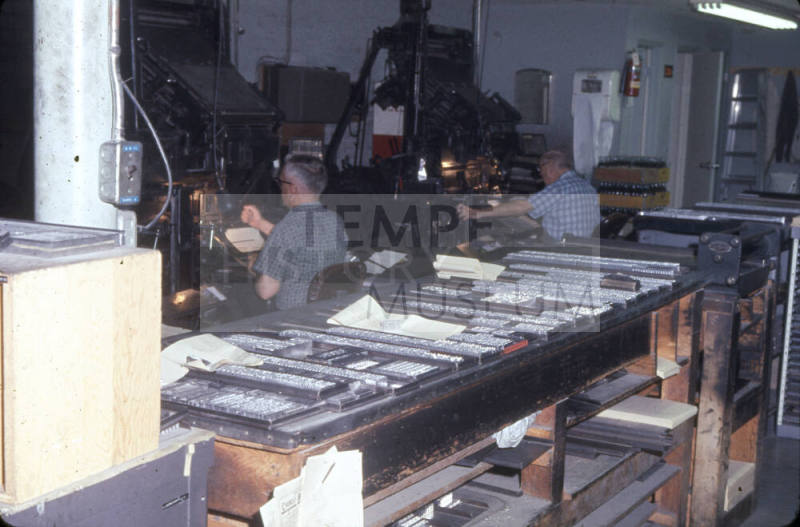Tempe Daily News Print Room