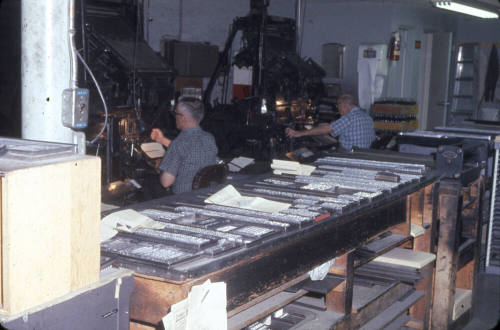 Tempe Daily News Print Room