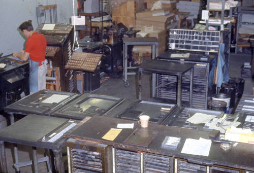 Tempe Daily News Print Room