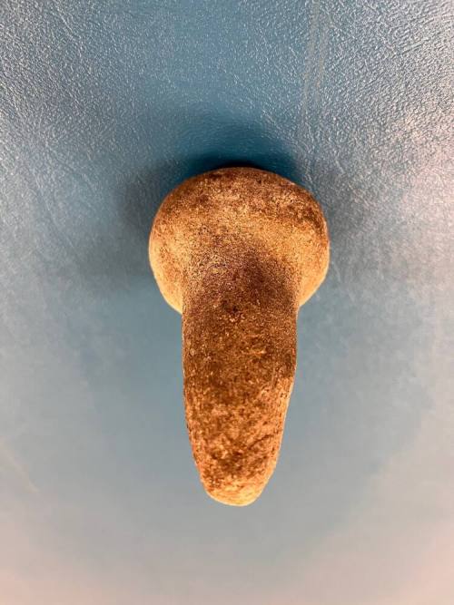 Ground stone pestle