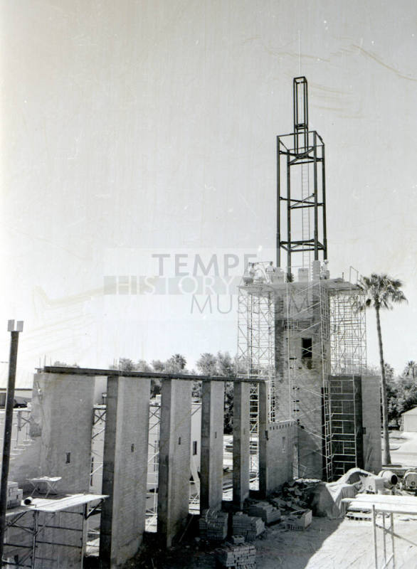 Tower Center under construction