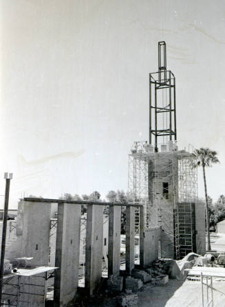 Tower Center under construction