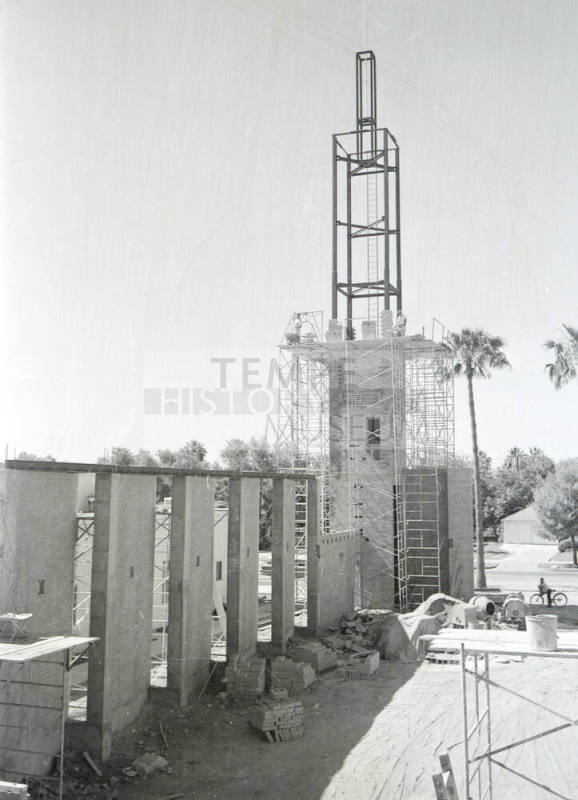 Tower Center under construction